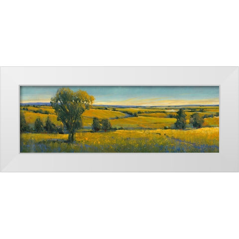 Picturesque Scene I White Modern Wood Framed Art Print by OToole, Tim