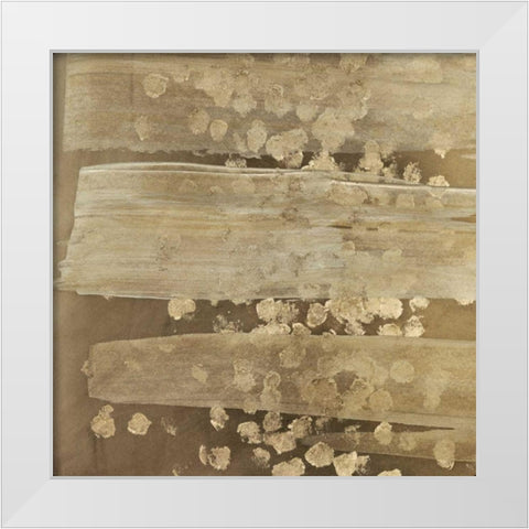 Golden Rule IV White Modern Wood Framed Art Print by Meagher, Megan