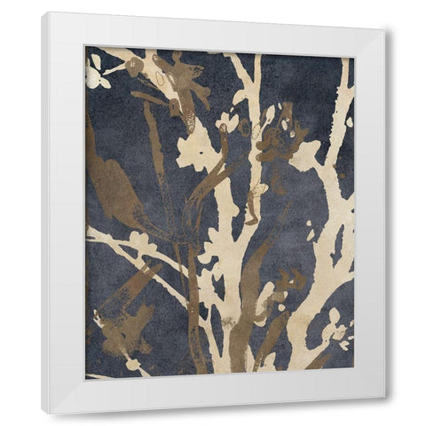 Traces III White Modern Wood Framed Art Print by Archie, K.