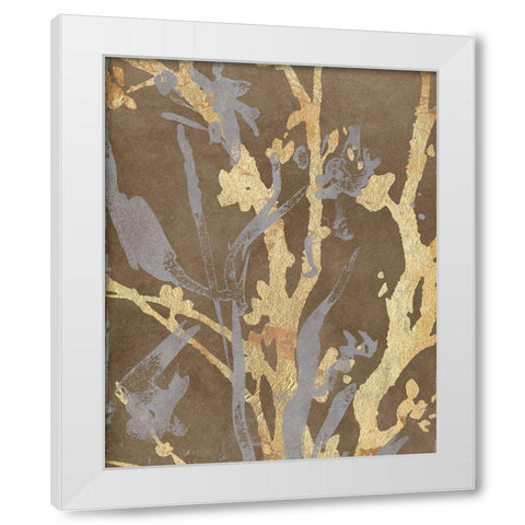 Traces IV White Modern Wood Framed Art Print by Archie, K.