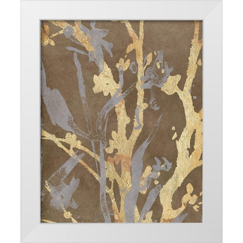 Traces IV White Modern Wood Framed Art Print by Archie, K.