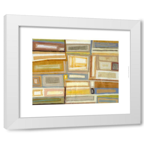 Prosperity I White Modern Wood Framed Art Print by Wyatt Jr., Norman