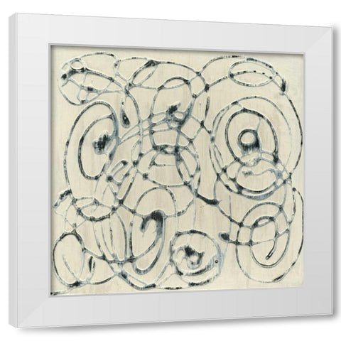 Modern Relief I White Modern Wood Framed Art Print by Holland, Julie