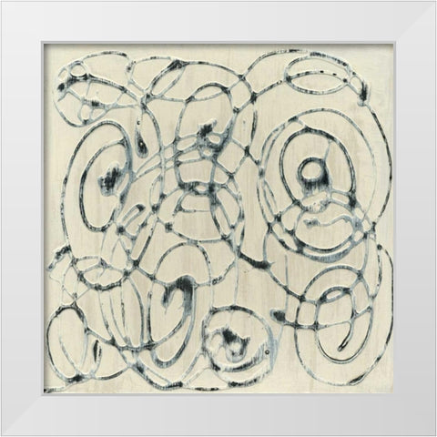 Modern Relief I White Modern Wood Framed Art Print by Holland, Julie