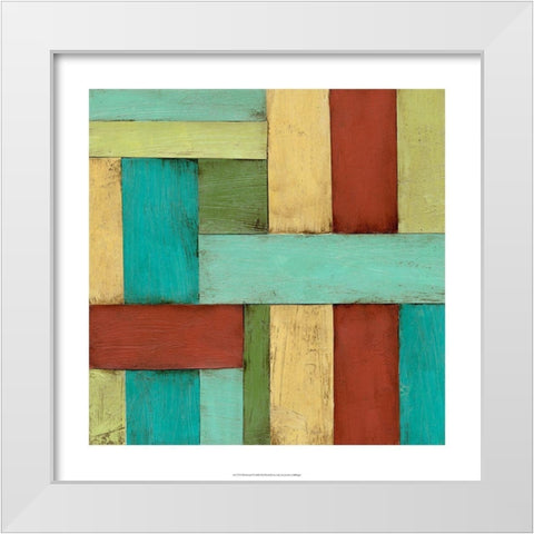 Driftwood I White Modern Wood Framed Art Print by Goldberger, Jennifer