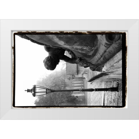 Glimpses of Prague I White Modern Wood Framed Art Print by DeNardo, Laura