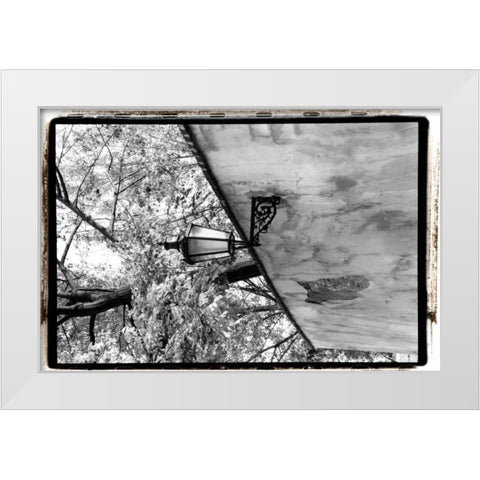 Glimpses of Prague IV White Modern Wood Framed Art Print by DeNardo, Laura