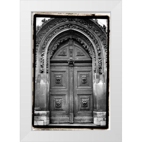 Prague Passageway I White Modern Wood Framed Art Print by DeNardo, Laura
