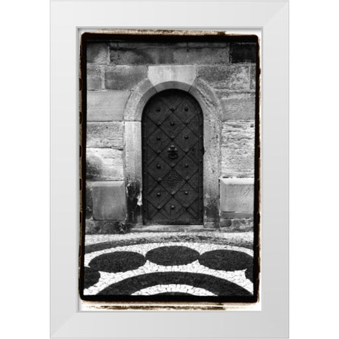 Prague Passageway VI White Modern Wood Framed Art Print by DeNardo, Laura