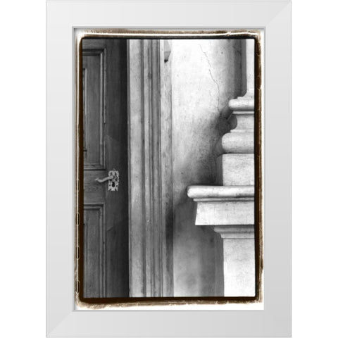 Enduring Qualities II White Modern Wood Framed Art Print by DeNardo, Laura