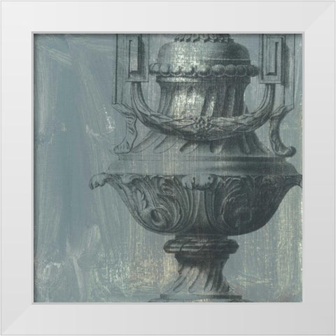 Decorative Elegance I White Modern Wood Framed Art Print by Harper, Ethan