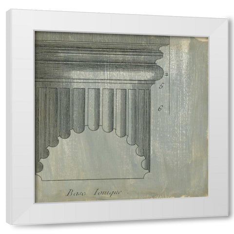 Decorative Elegance VI White Modern Wood Framed Art Print by Harper, Ethan