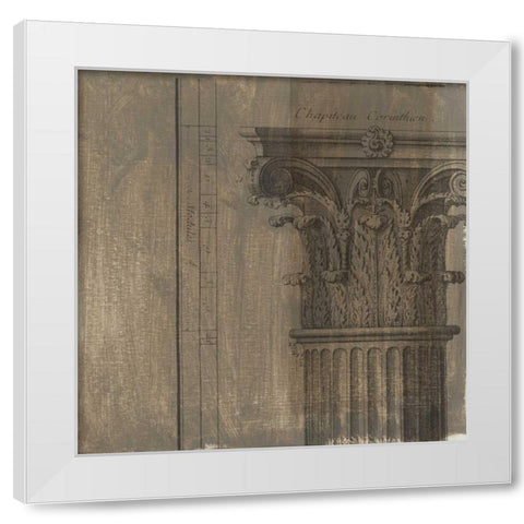 Decorative Elegance VIII White Modern Wood Framed Art Print by Harper, Ethan