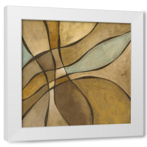 Desert Oasis II White Modern Wood Framed Art Print by Meagher, Megan