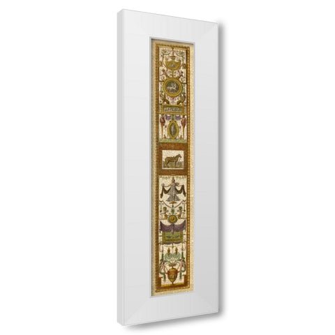 Raffaello Panel I White Modern Wood Framed Art Print by Raffaello