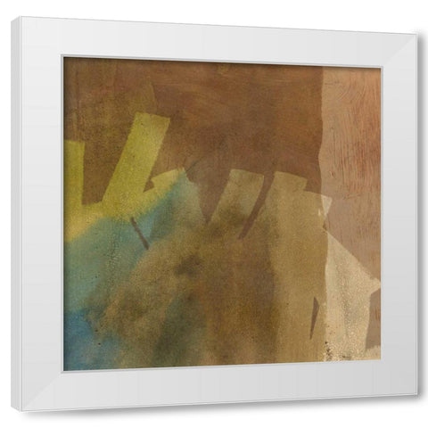 Mediterranean Impressions I White Modern Wood Framed Art Print by Meagher, Megan