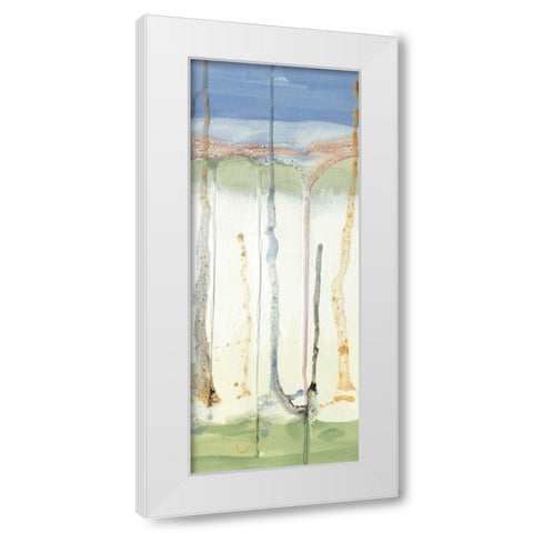 Tributary I White Modern Wood Framed Art Print by Ludwig, Alicia