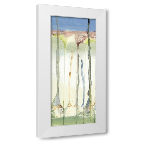 Tributary II White Modern Wood Framed Art Print by Ludwig, Alicia