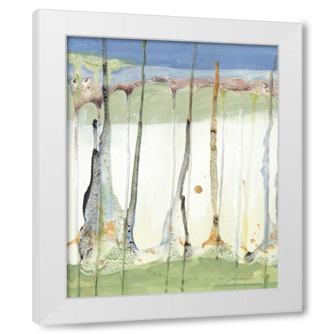 Tributary IV White Modern Wood Framed Art Print by Ludwig, Alicia