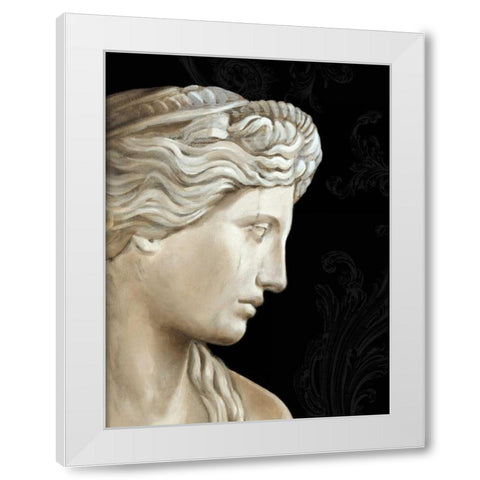 Aphrodite White Modern Wood Framed Art Print by Harper, Ethan