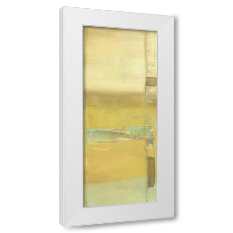 Interconnected II White Modern Wood Framed Art Print by Goldberger, Jennifer