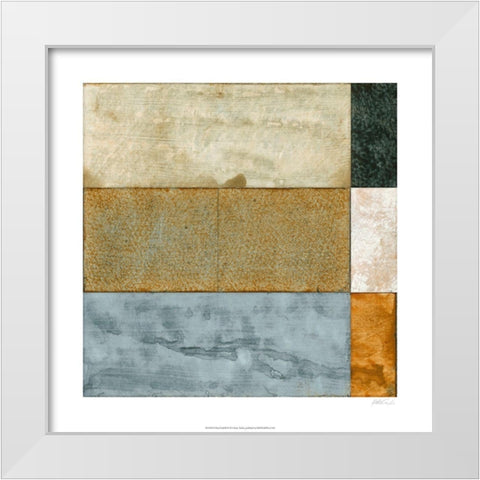 Urban Grid III White Modern Wood Framed Art Print by Archie, K.