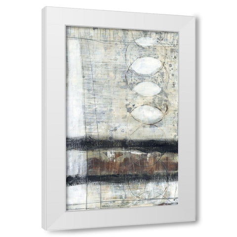 Dark into Light II White Modern Wood Framed Art Print by Goldberger, Jennifer