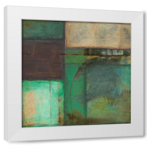 Sea Change II White Modern Wood Framed Art Print by Goldberger, Jennifer