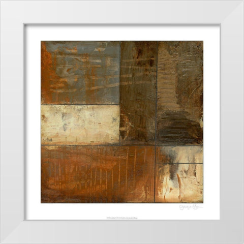 Re-Defined I White Modern Wood Framed Art Print by Goldberger, Jennifer