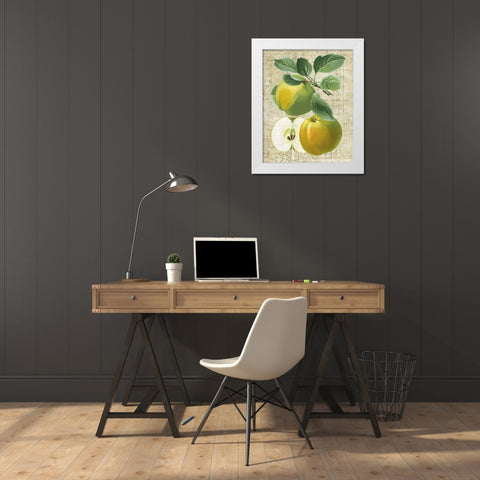 Orchard Medley I White Modern Wood Framed Art Print by Vision Studio