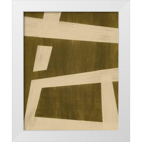 Inversion II White Modern Wood Framed Art Print by Vision Studio