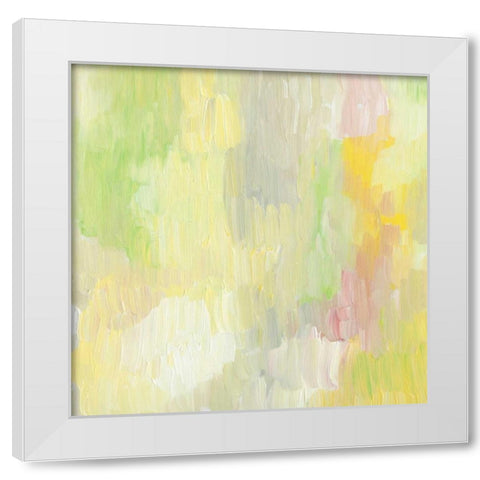 Buoyant Awakening I White Modern Wood Framed Art Print by Choate, Lisa