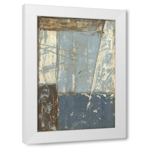 Urban Layout I White Modern Wood Framed Art Print by Harper, Ethan