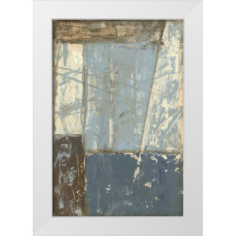 Urban Layout I White Modern Wood Framed Art Print by Harper, Ethan