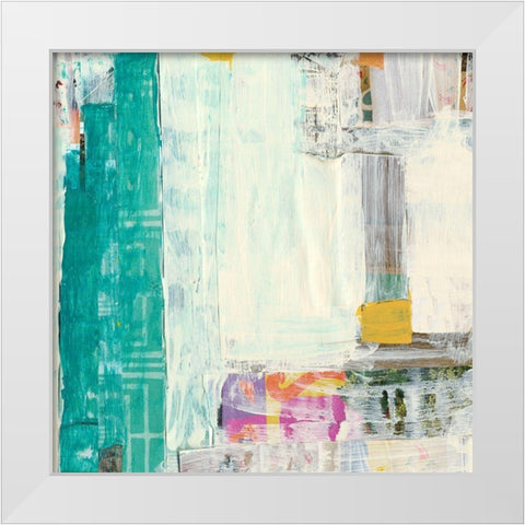 Urban Myth II White Modern Wood Framed Art Print by Fagalde, Jarman