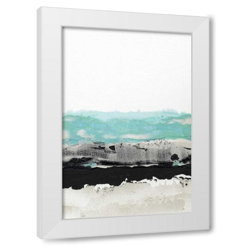 Permafrost II White Modern Wood Framed Art Print by Ludwig, Alicia