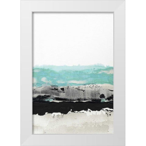 Permafrost II White Modern Wood Framed Art Print by Ludwig, Alicia