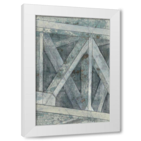 Truss II White Modern Wood Framed Art Print by Goldberger, Jennifer