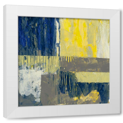 Nautical Dreams II White Modern Wood Framed Art Print by Goldberger, Jennifer