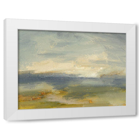 Lovely Day I White Modern Wood Framed Art Print by Gordon, Sharon
