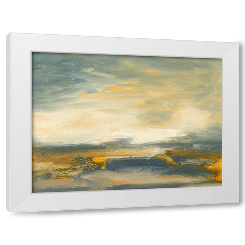 Lovely Day II White Modern Wood Framed Art Print by Gordon, Sharon