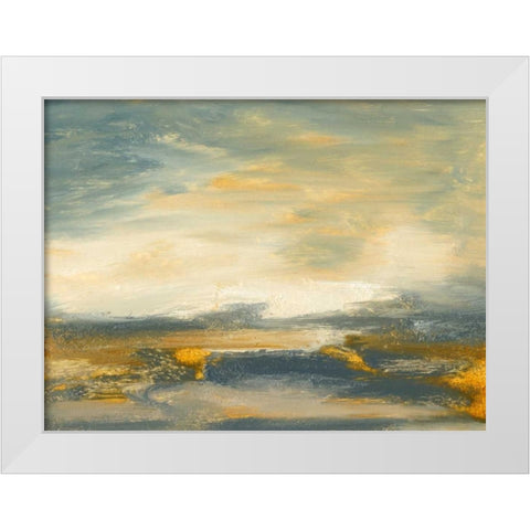 Lovely Day II White Modern Wood Framed Art Print by Gordon, Sharon