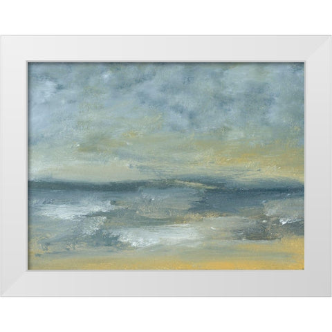 Lovely Day V White Modern Wood Framed Art Print by Gordon, Sharon