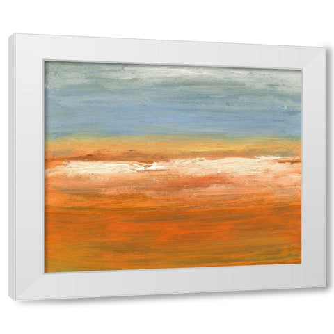 Eternal Bliss II White Modern Wood Framed Art Print by Gordon, Sharon