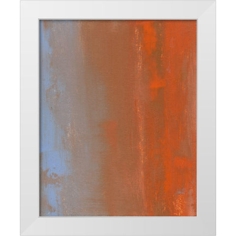 Tango I White Modern Wood Framed Art Print by Gordon, Sharon