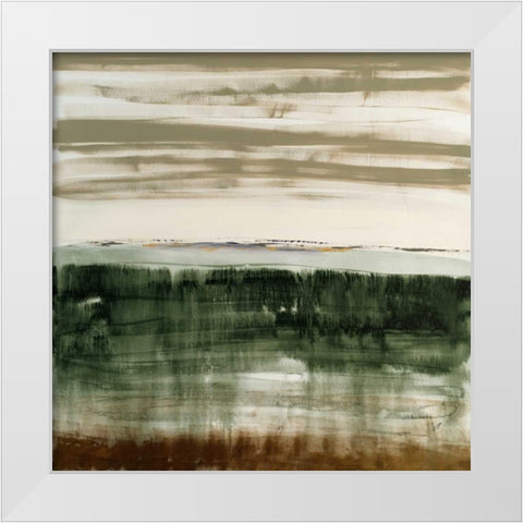 Juncture I White Modern Wood Framed Art Print by Jasper, Sisa