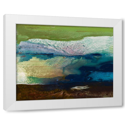 Free Rein I White Modern Wood Framed Art Print by Jasper, Sisa