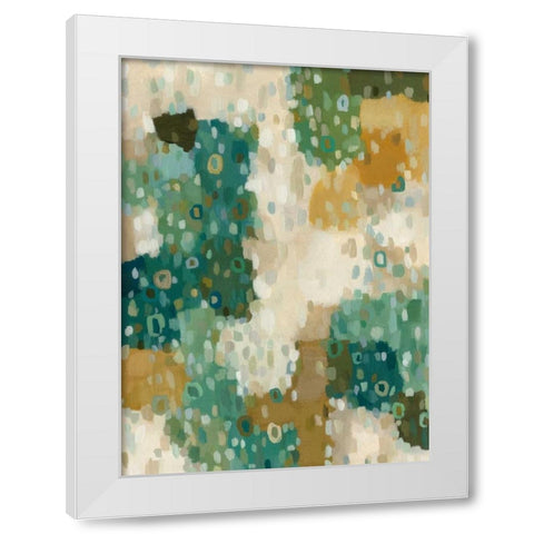 Delancey I White Modern Wood Framed Art Print by Zarris, Chariklia