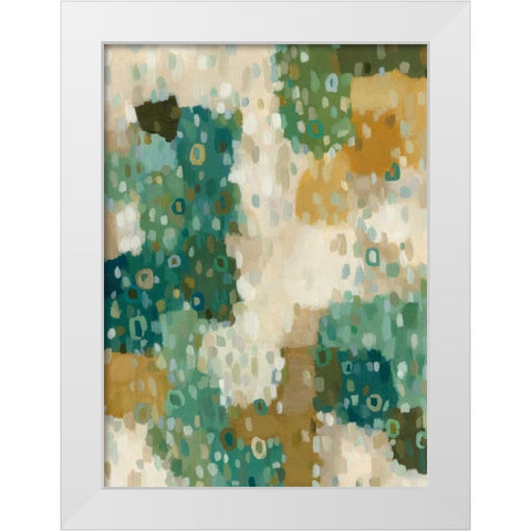 Delancey I White Modern Wood Framed Art Print by Zarris, Chariklia