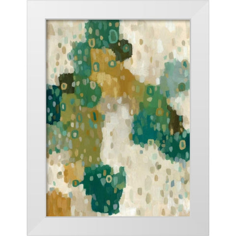 Delancey II White Modern Wood Framed Art Print by Zarris, Chariklia